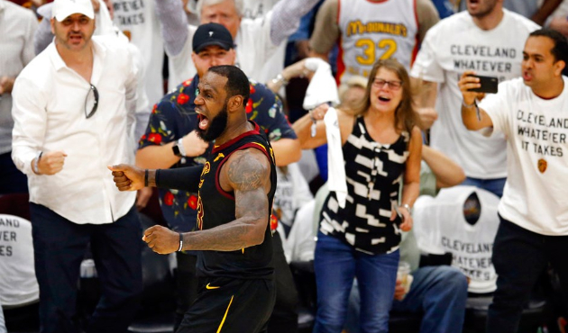 Lebron James seriyi 7. maça taşıdı!