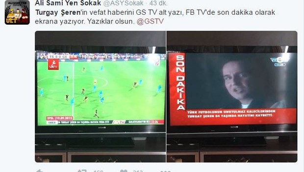 Büyük ayıp! GSTV'ye Turgay Şeren tepkisi...