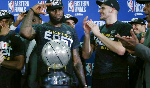 Lebron James, Cavs'ı finale taşıdı!