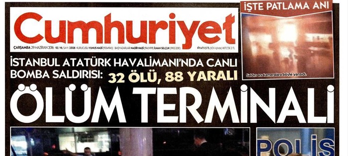 Can Dündar gitti... Ama attığı bu alçak manşetler hep hatırlanacak!