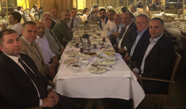 Mehmet Soysal "A takımı" ile iftarda buluştu