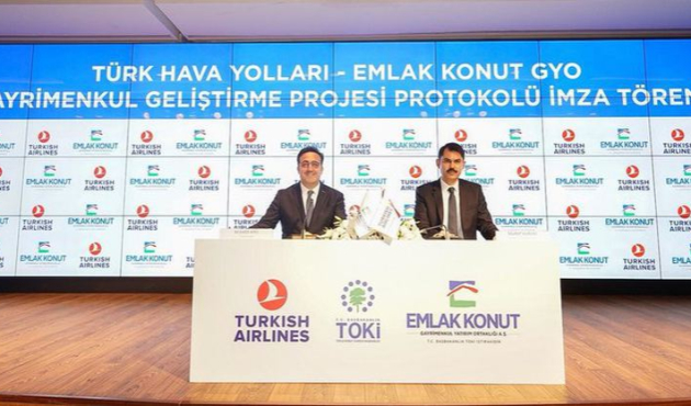Türk Hava Yolları ve Emlak Konut GYO’dan dev proje