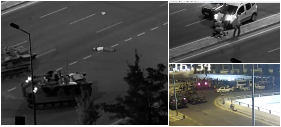 FETÖ'cü hainler silahsız insanları böyle vurdular! / VİDEO