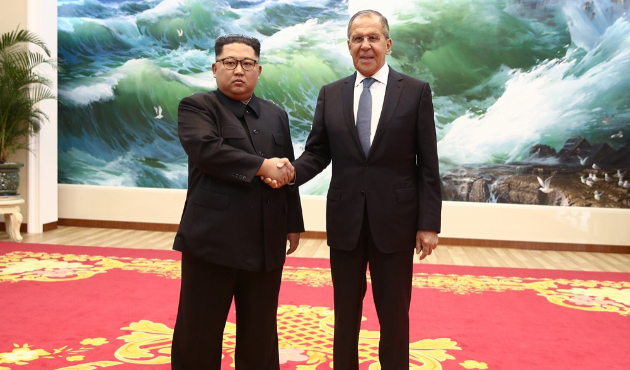 Lavrov, Kuzey Kore lideri Kim ile görüştü...
