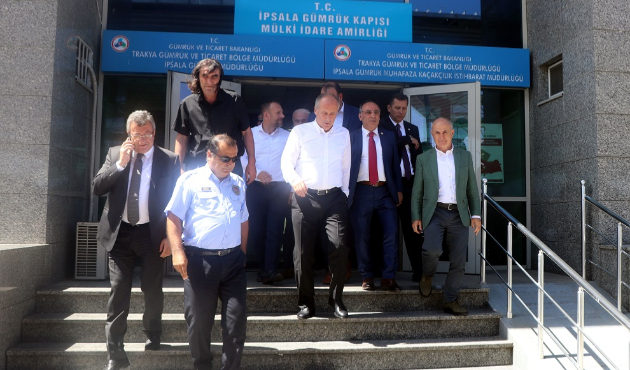 CHP heyetine sınırda şok!