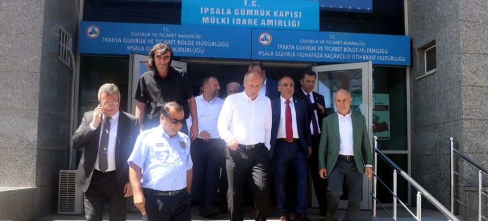 CHP heyetine sınırda şok!