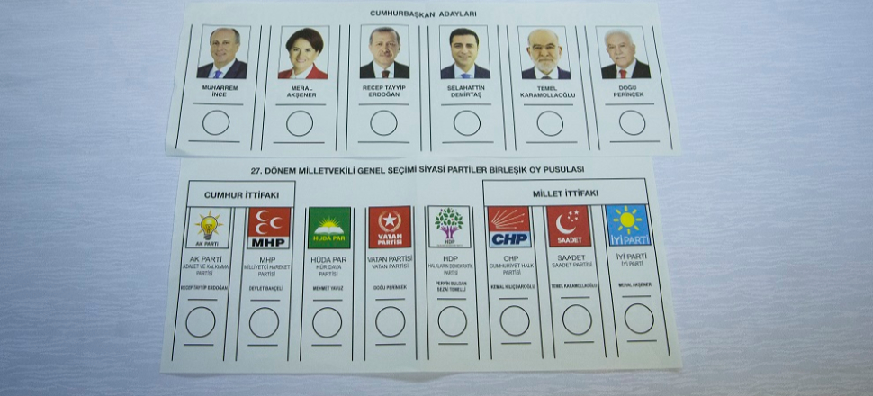 İşte 24 Haziran'da kullanılacak oy pusulaları!