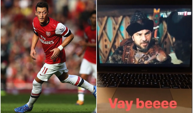 Mesut Özil'den Diriliş Ertuğrul'lu mesaj!