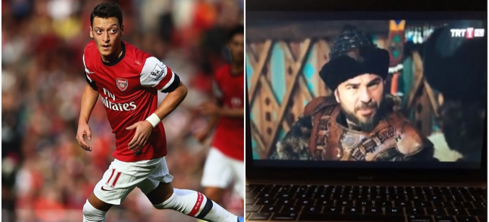 Mesut Özil'den Diriliş Ertuğrul'lu mesaj!