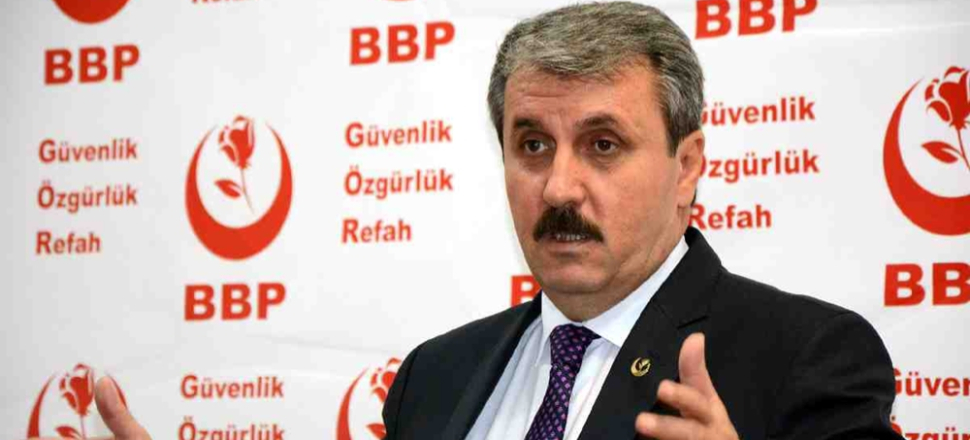 BBP Genel Başkanı Destici'den 'af' açıklaması...