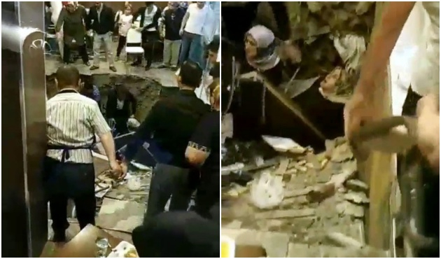 İftar vakti restoranda can pazarı!
