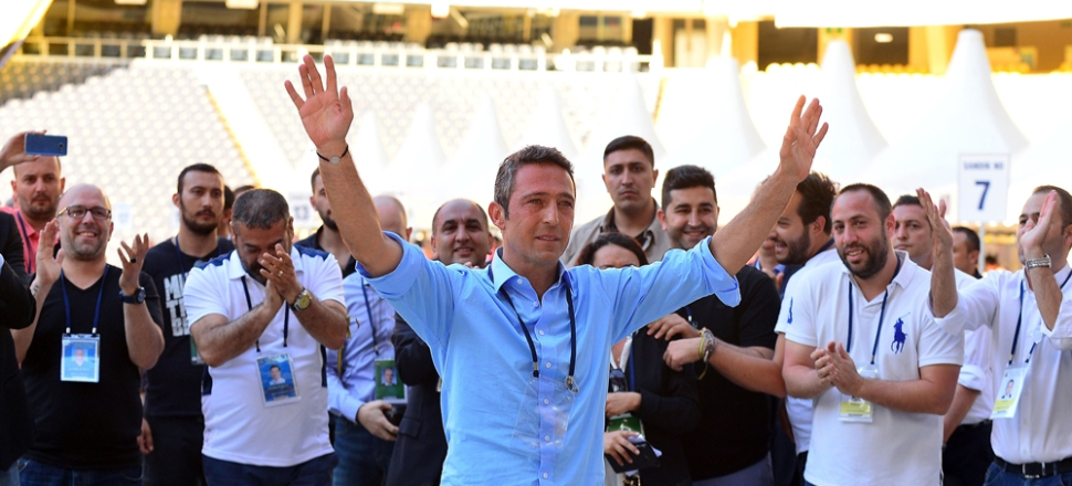 Fenerbahçe'nin yeni başkanı Ali Koç...