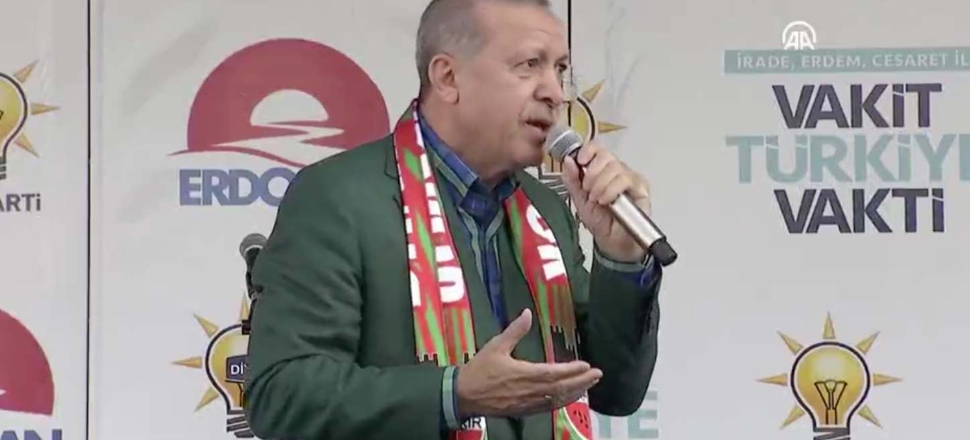 Erdoğan: 53 Kürt kardeşimin kanı bu Demirtaş'ın eline bulanmıştır bunun bedelini ödeyecek!