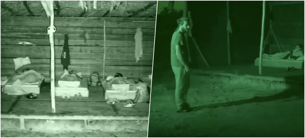 Survivor adasında panik anları böyle görüntülendi!