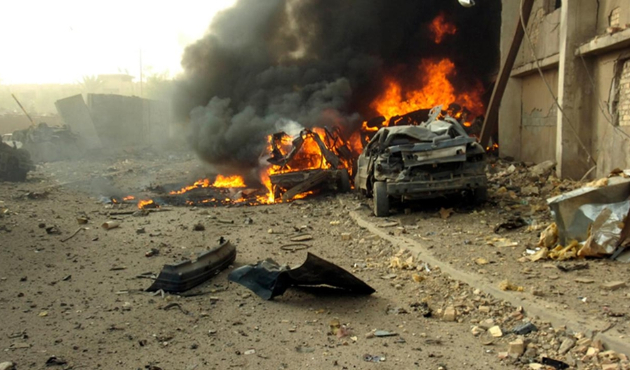 Irak'ta patlama: Yaralılar var...