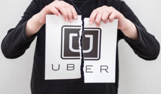 UBER'ciler ne yapacaklarını şaşırdı...