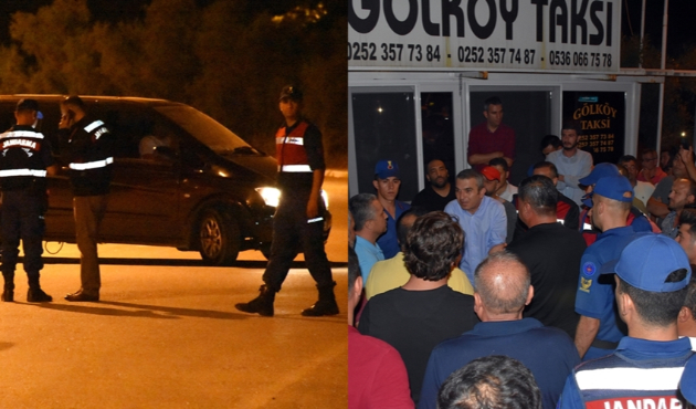 Muğla'da UBER taksici gerginliği...