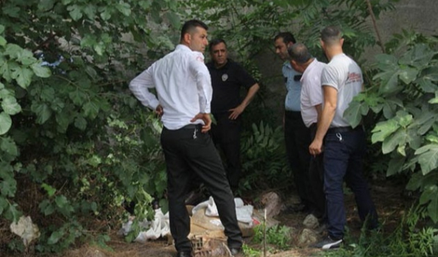 Hastane bahçesinde poşetler içinde bulundu!