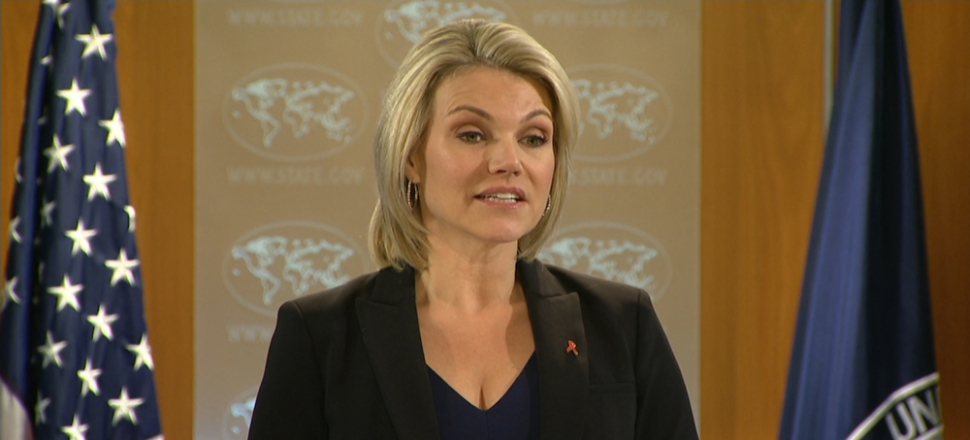 Nauert: YPG çekileceğini söyledi...