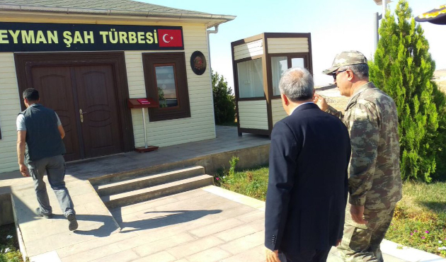 Süleyman Şah Türbesi topraklarına dönüyor!