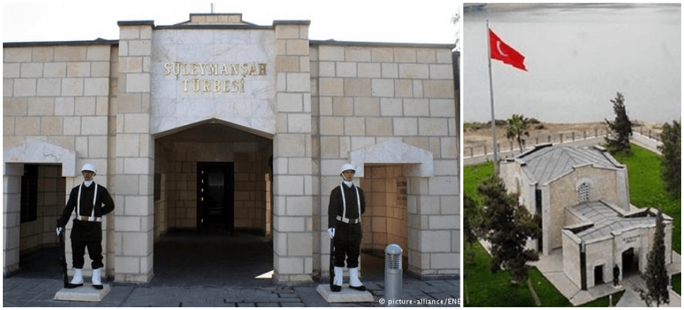Süleyman Şah Türbesi topraklarına dönüyor!