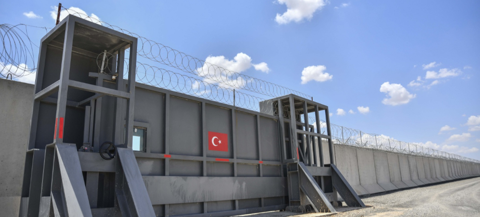 Suriye sınırında dev duvar! Tam 564 kilometre