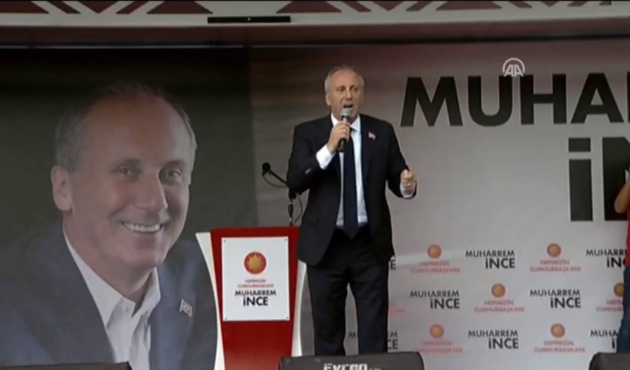 İnce'nin mitinginde "Selo'ya özgürlük" sloganları!