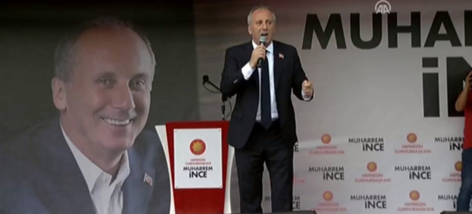İnce'nin mitinginde "Selo'ya özgürlük" sloganları!