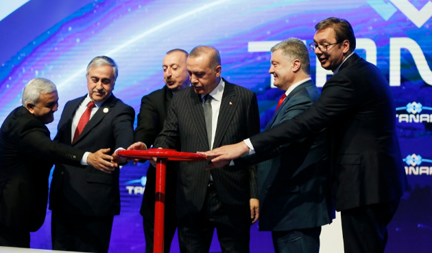 Asrın projesi TANAP'ın açılışı gerçekleştirildi...