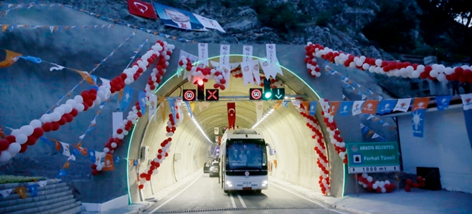 Başbakan Yıldırım Ferhat Tüneli'ni açtı...
