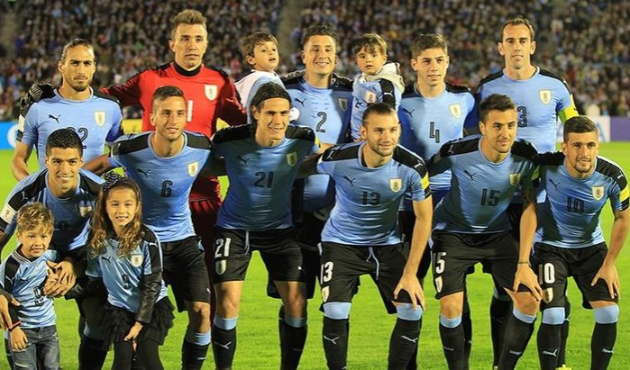 2018 Dünya Kupası'nda Uruguay!