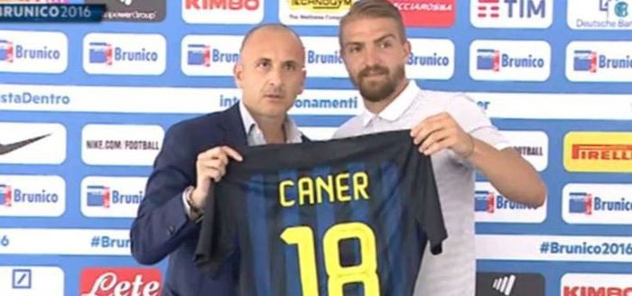 Ve Inter Caner'i tanıttı...