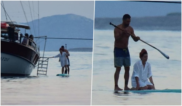 Özge Özpirinçci'den romantik tatil!