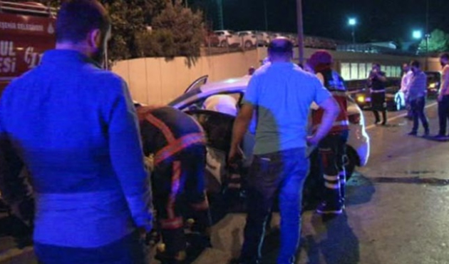İstanbul'da E-5'te arka arkaya kaza!