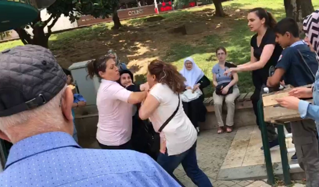 CHP'li kadın görevli şehit annesine saldırdı...