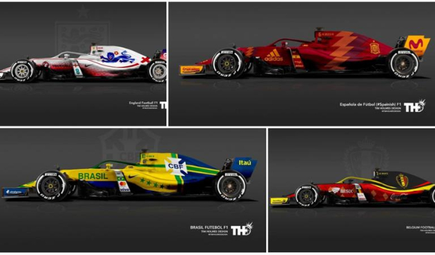 2018 Dünya Kupası F1 arabalarına konu oldu!