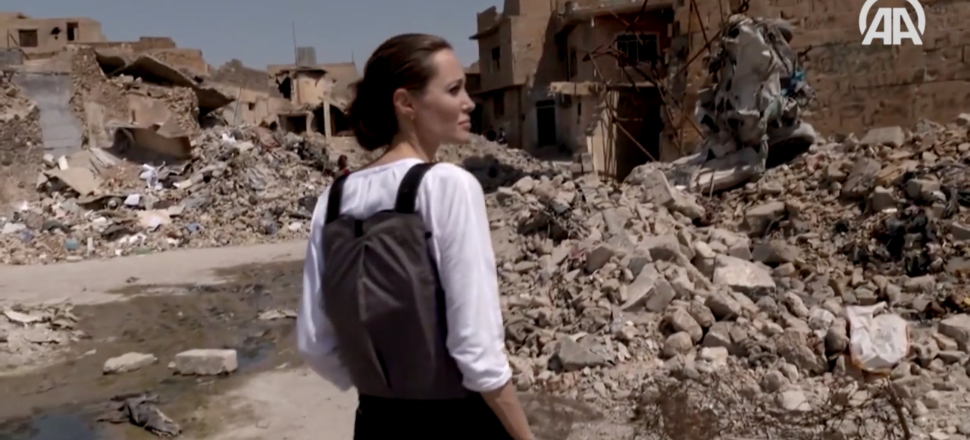 Angelina Jolie Musul'u ziyaret etti!