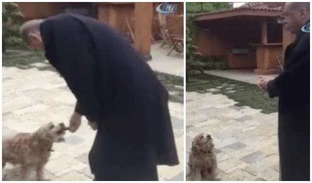 Erdoğan, Çiko'ya tam yiyecek verecekken yaşandı!