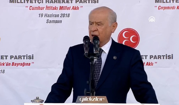 Bahçeli: Zillet ittifakından cumhurbaşkanı çıkmaz!
