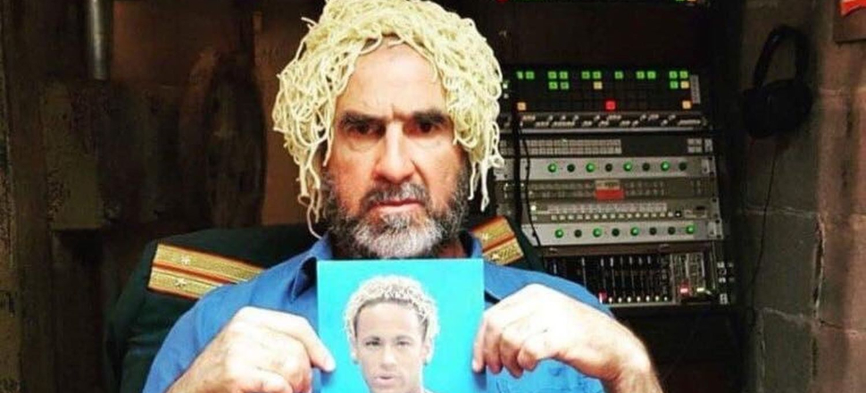 Efsane futbolcu Cantona, Neymar ile dalga geçti!