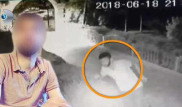 Asansör sapığını mahalleli çarptı!