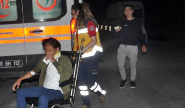 Babasının minibüsünü kaçıran çocuk dehşet saçtı!