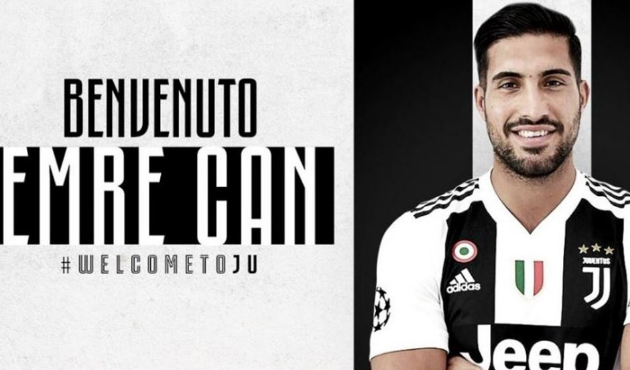 Emre Can resmen Juventus'ta!