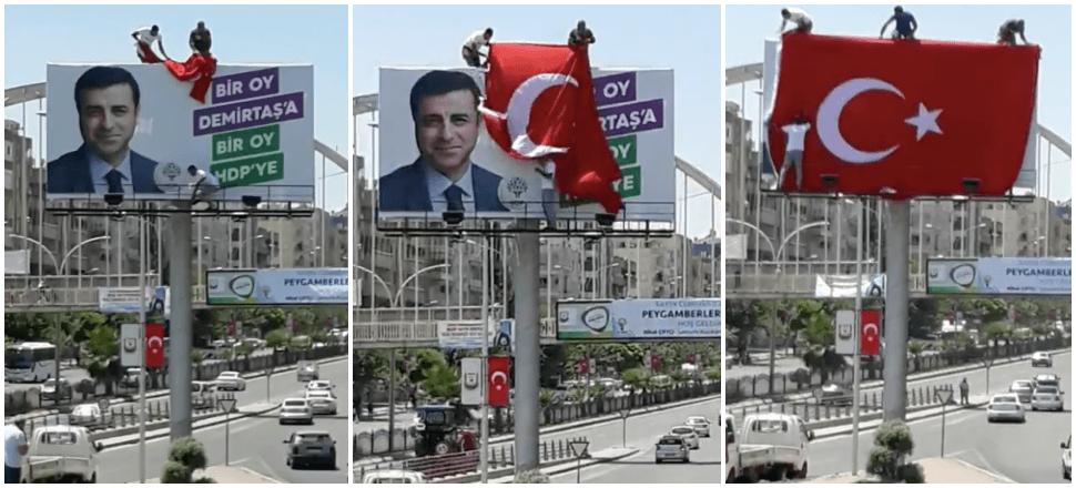 Vatandaş reklamına bile tahammül edemedi!