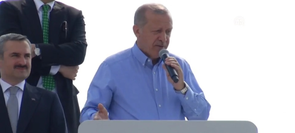 "Bizim iktidarımız yolsuzlukların iktidarı değil!"