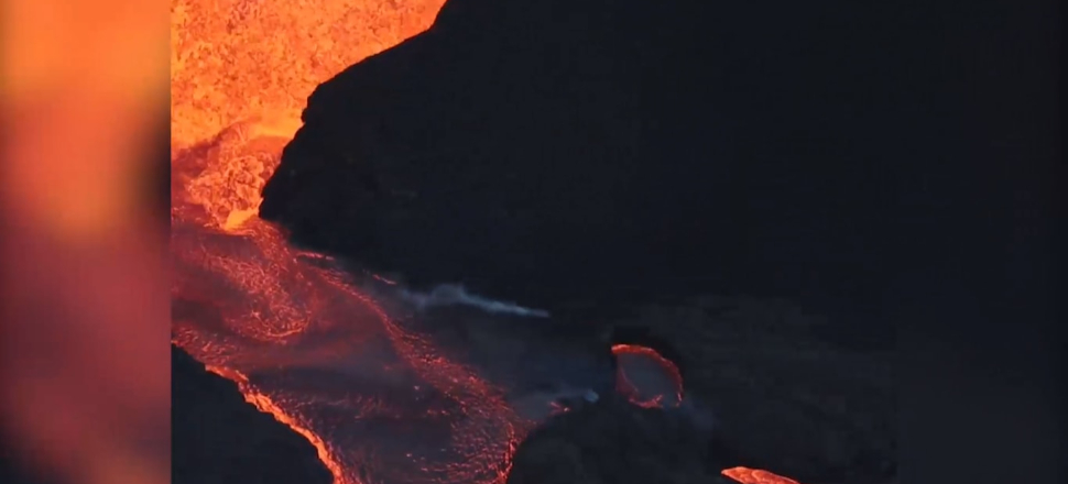 Kilauea lavları yeni bir kıta oluşturuyor!