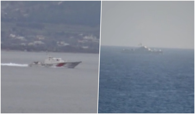 Yunan askeri, Türk kaptana ateş açtı!