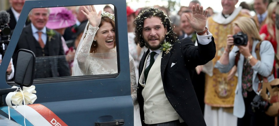 Game of Thrones setinden nikah masasına!