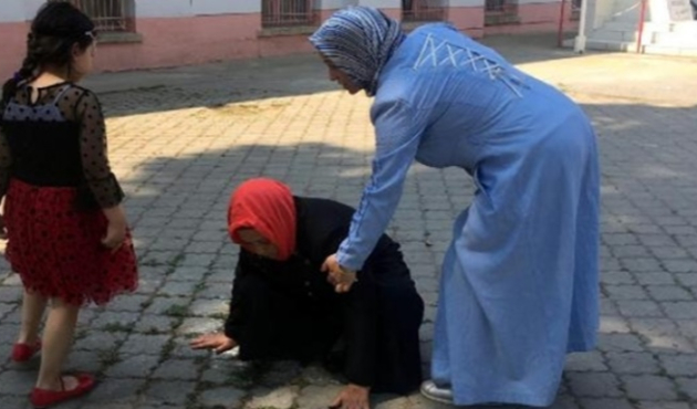 Sandığa giderken bayıldı, yine de oy kullandı!