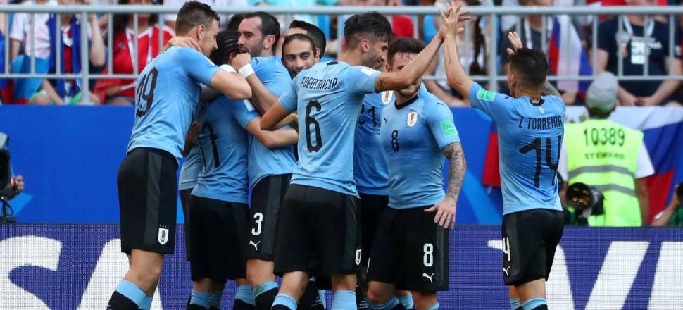Uruguay, ev sahibi Rusya'ya acımadı!